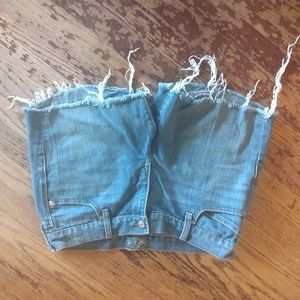 Old Navy cutoff shorts